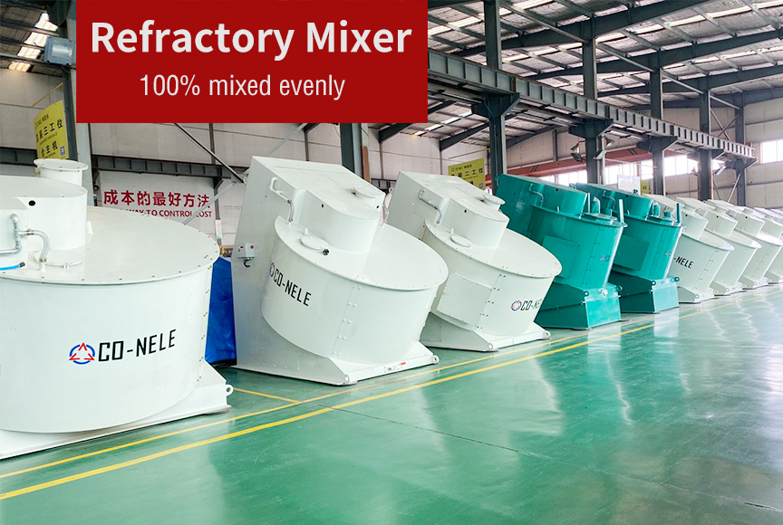 Intensive refractory Mixer 