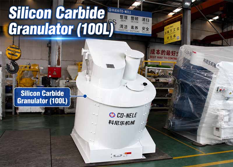 CO-NELE SiC Granulator Successfully Signed Taiwan Customer - 100μm ...